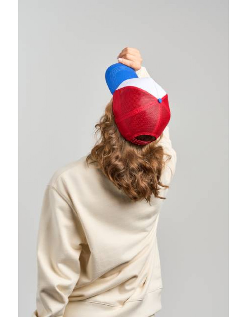 Șapcă Trucker cu 5 Panele-Rapper Cotton-S